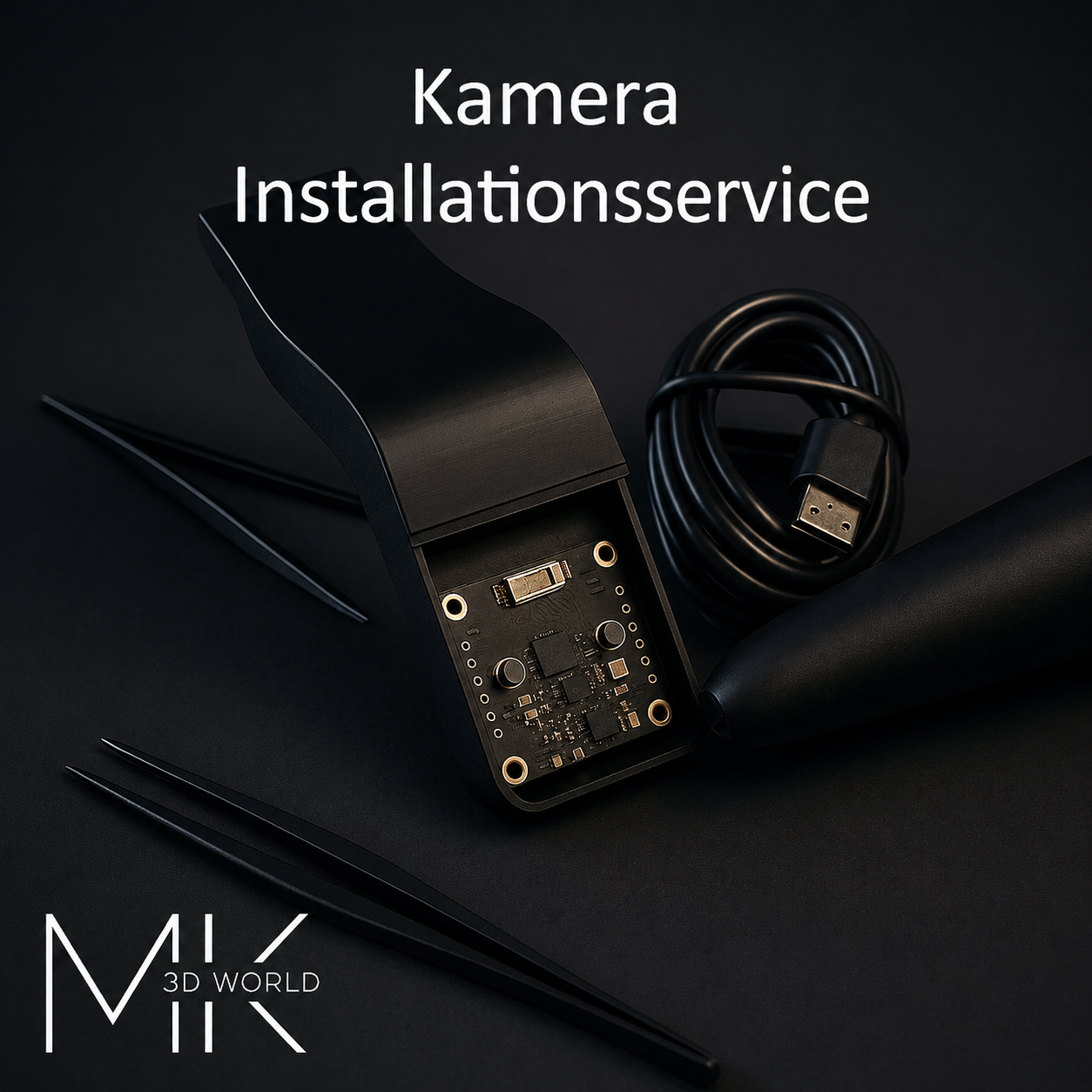 Montage der Kameras – Installationsservice