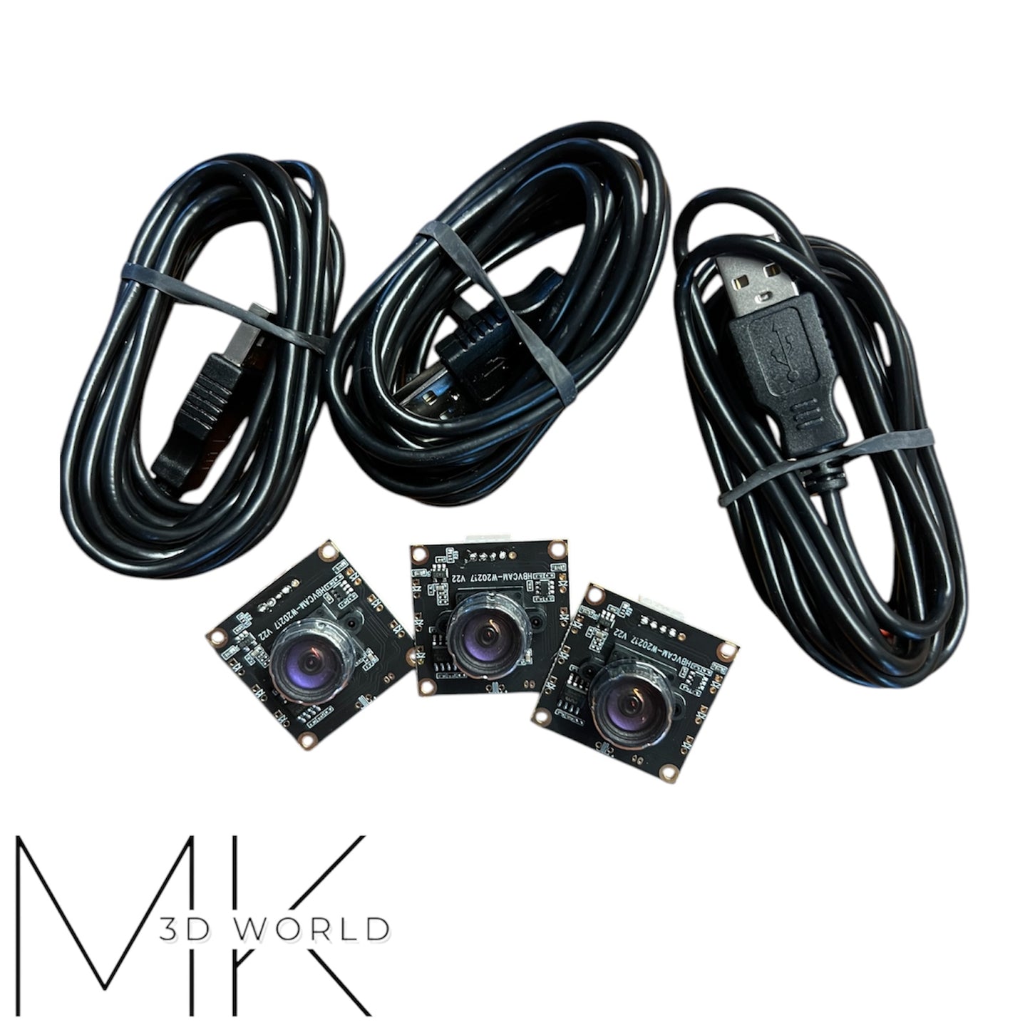 Autodarts Komplettsystem in Diamantoptik – LED-Ring & OV9732 Cam 100°, 2 Meter