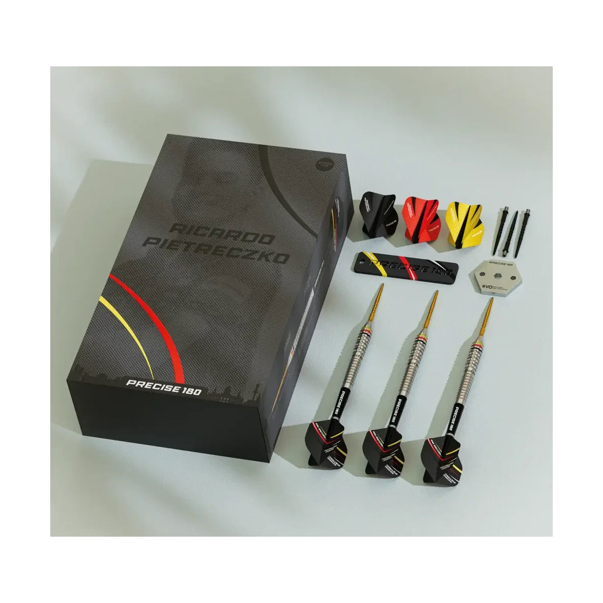 Precise180 Ricardo Pietreczko 90% Steeldarts – 21g / 23g / 25g