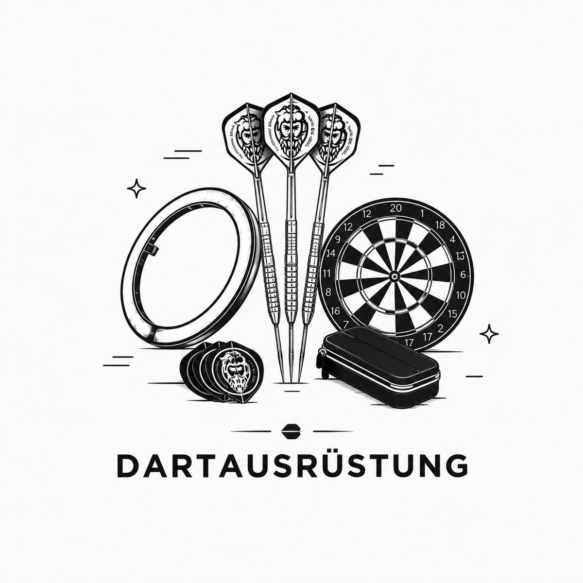 Dartausrüstung