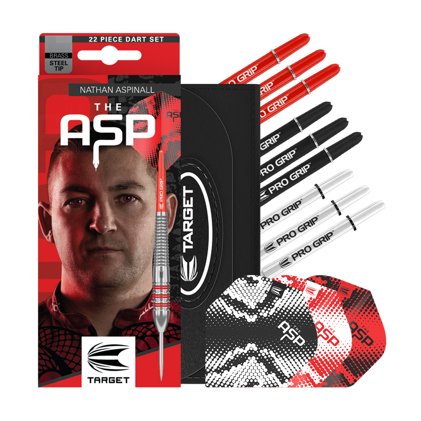 Target Nathan Aspinall Brass Steeldarts - 22g