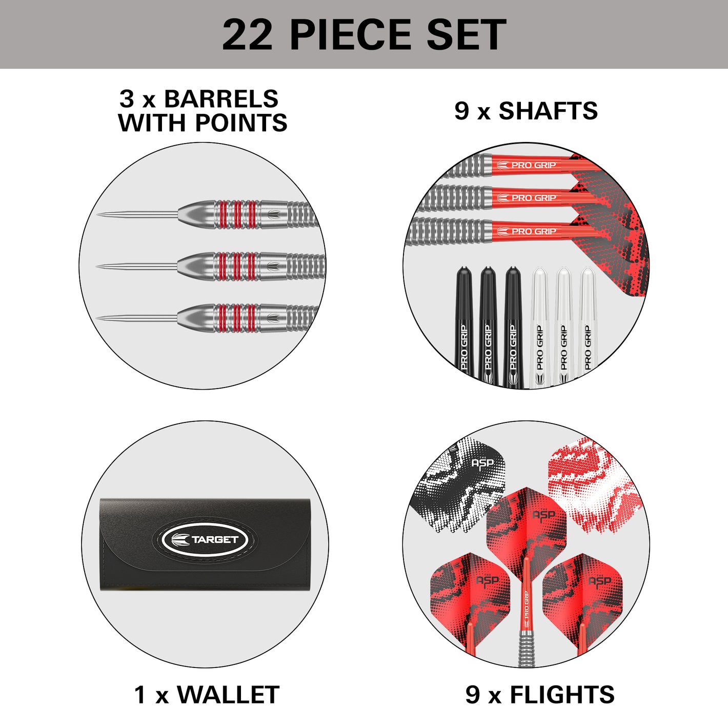 Target Nathan Aspinall Brass Steeldarts - 22g