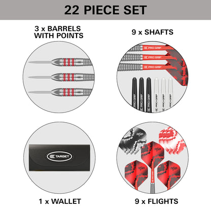Target Nathan Aspinall Brass Steeldarts - 22g