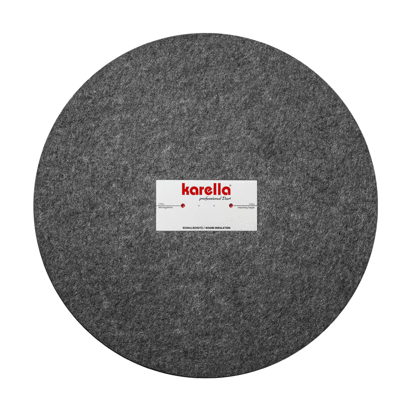Schallschutz Karella für Steeldartboards mit integriertem Surround Auffangring