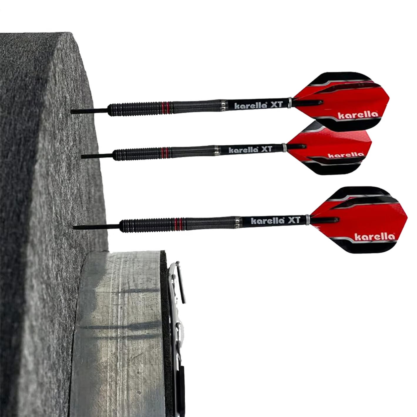 Schallschutz Karella für Steeldartboards mit integriertem Surround Auffangring