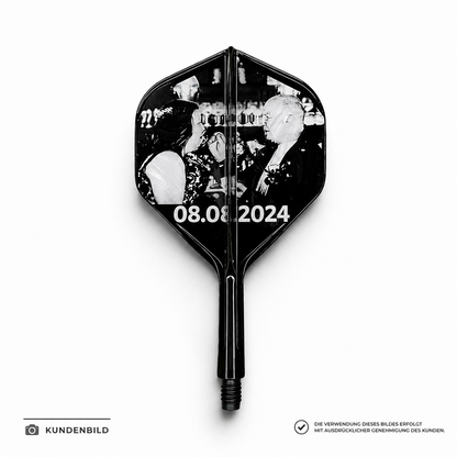 3er Set Target K-Flex | 4-Seiten Gravur (Text, Logo, Motiv)