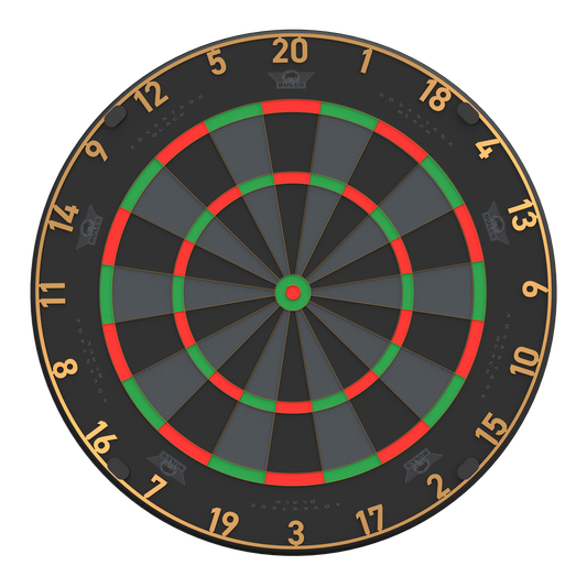 Bulls NL Advantage Black-Edition Steeldartboard