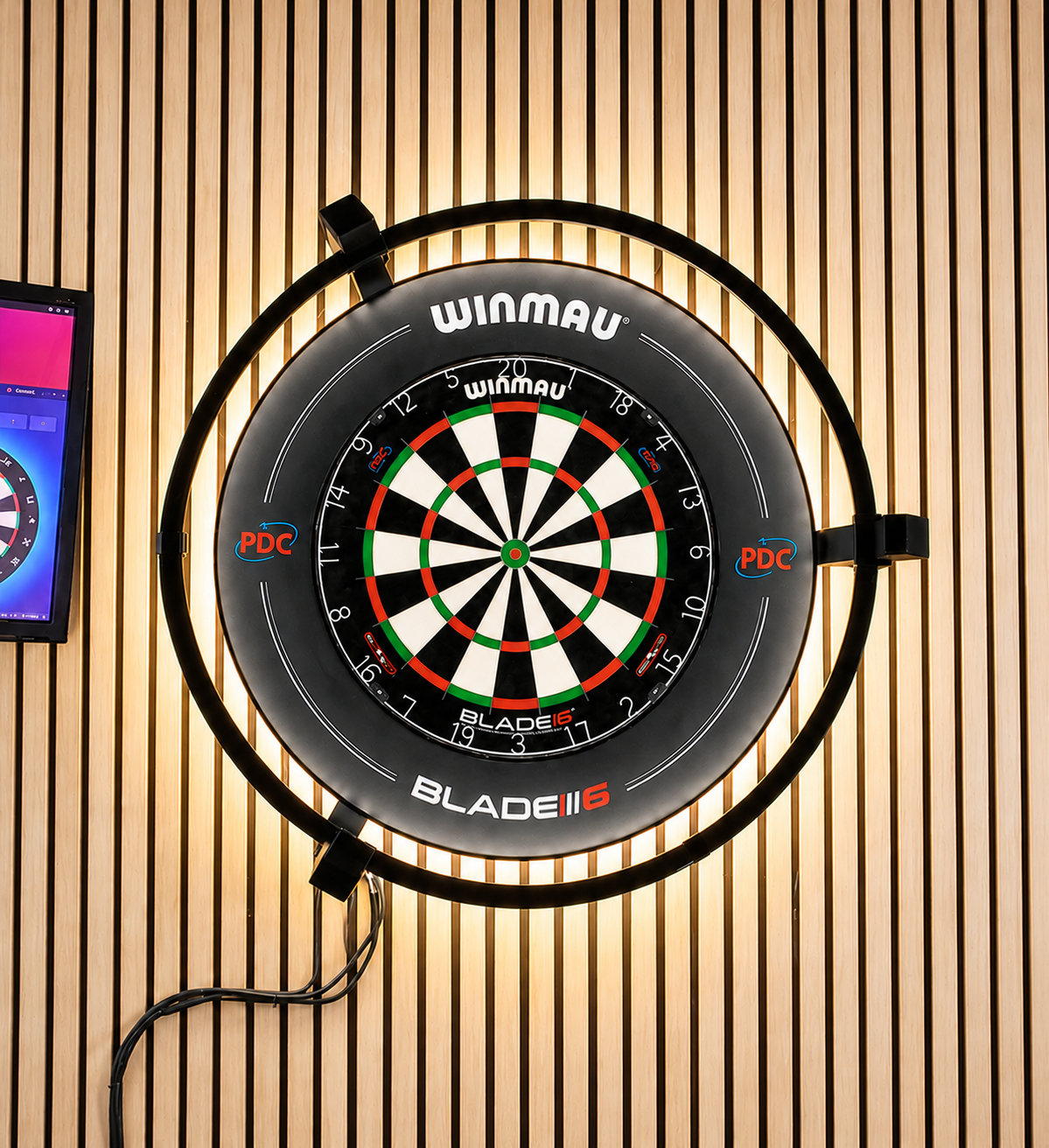 Autodarts Komplettset mit LED-Ring