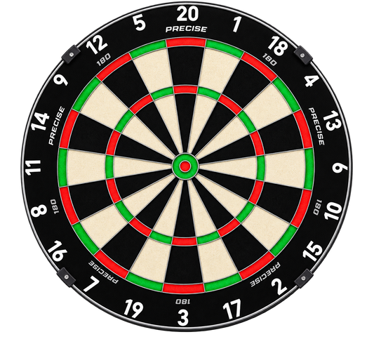 Precise180 Endorphine Steeldartboard Classic White