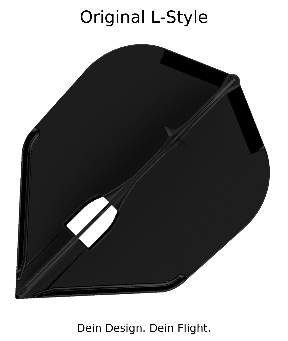 3er Set L-Style Champagne L3 Shape | 4-Seiten Gravur (Text, Logo, Motiv)