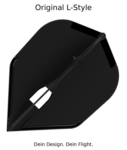3er Set L-Style Champagne L3 Shape | 4-Seiten Gravur (Text, Logo, Motiv)
