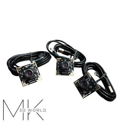 3x HBV OV9732 100° Kameras für Autodarts – inkl. 2m Kabel , 3in1 USB Hub