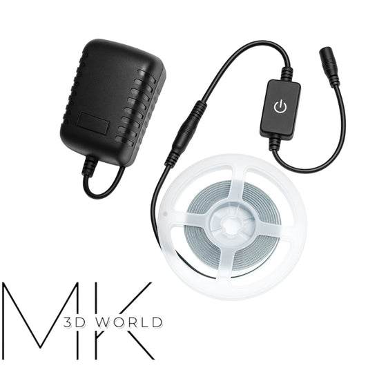 COB LED Stripe 2,5m 6000K kaltweiß  – Ideal für Autodarts