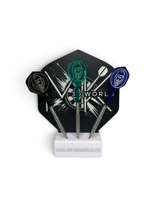 Personalisierter Dartständer im Flight-Design | Gravur mit Logo, Bild oder Text
