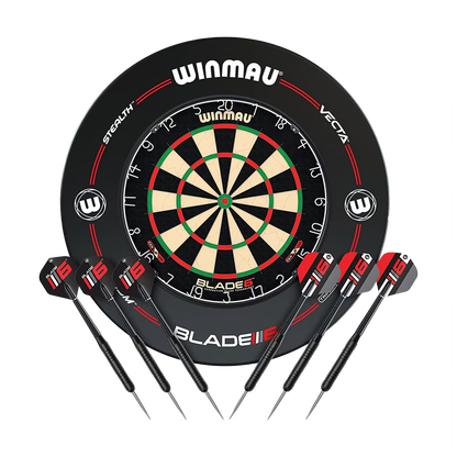 Winmau Blade 6 Set mit 2 Sets Darts und Blade 6 Surround