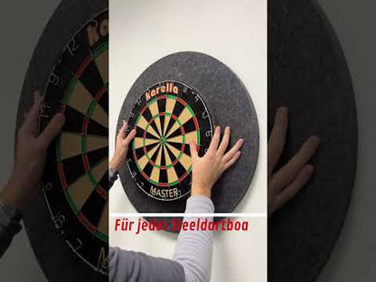 Schallschutz Karella für Steeldartboards mit integriertem Surround Auffangring